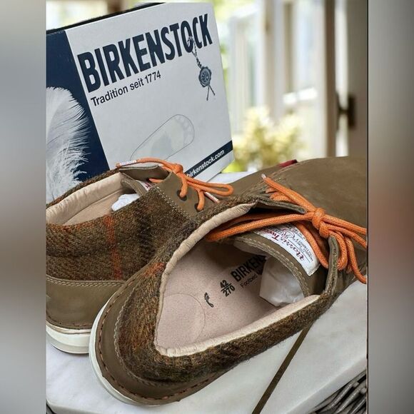 BIRKENSTOCK X HARRIS TWEED 1774 Designer Collaboration Ankle Chukka Boot EU 42 - Picture 8 of 13